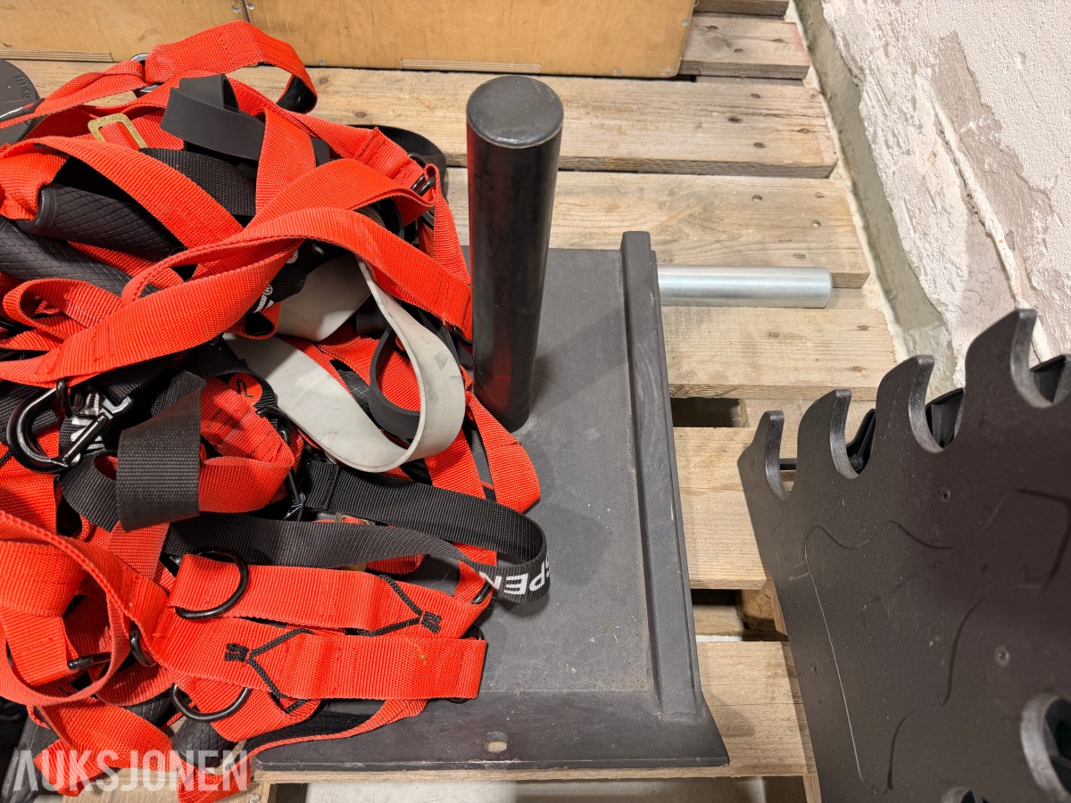 Eleiko og P2I treningsutstyr - plyobokser, sleder, medisinballer og tilbehør