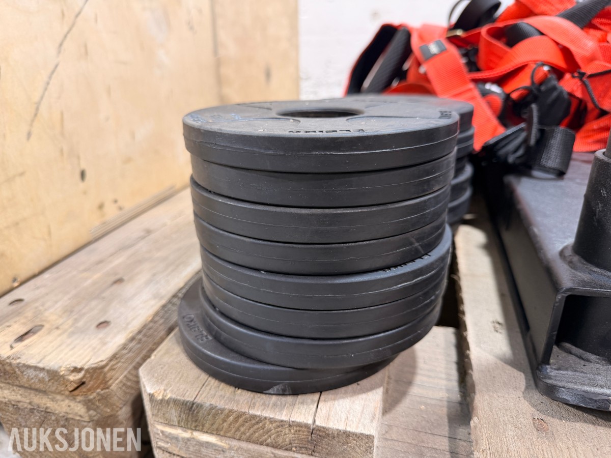 Eleiko og P2I treningsutstyr - plyobokser, sleder, medisinballer og tilbehør