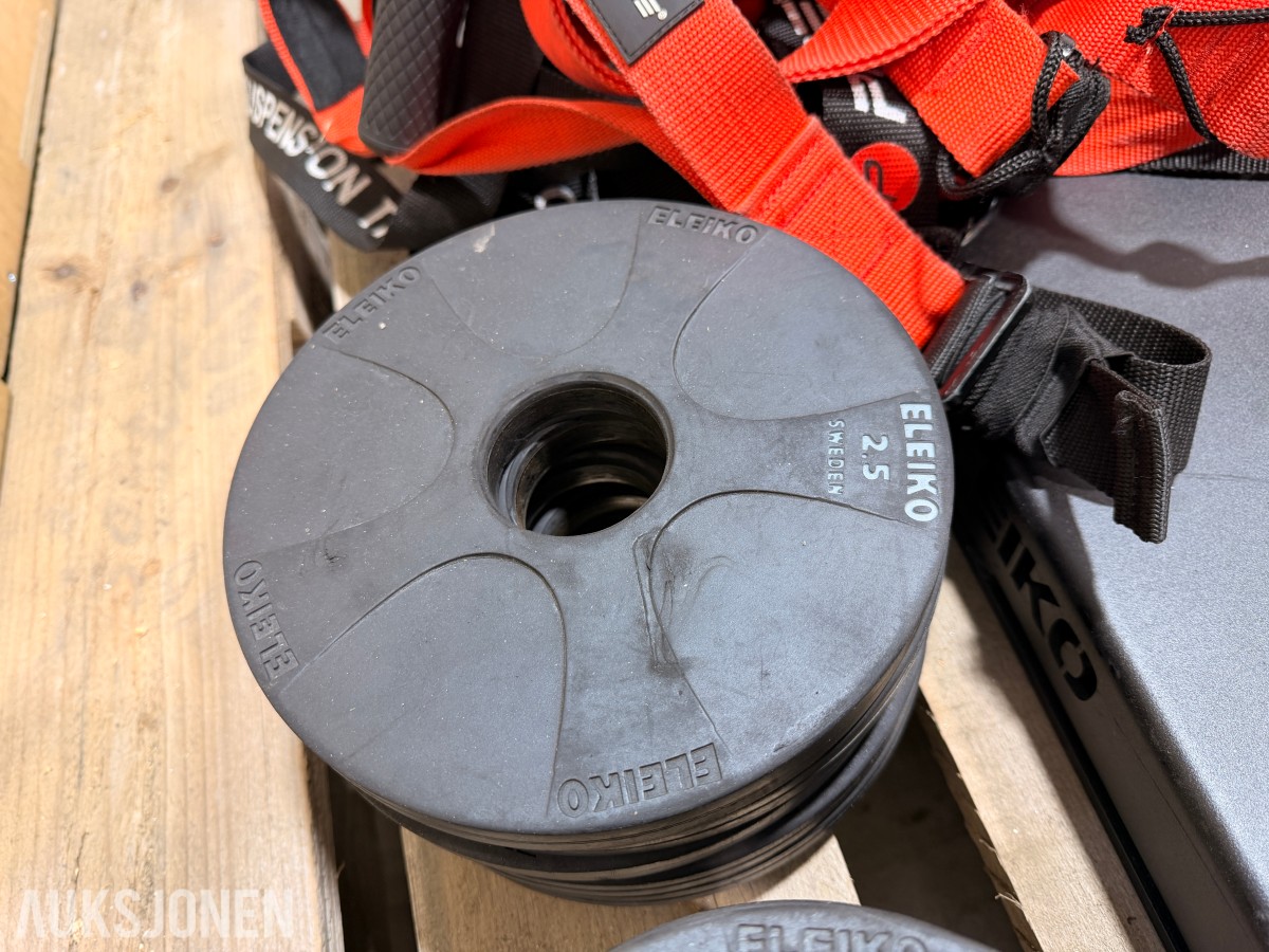 Eleiko og P2I treningsutstyr - plyobokser, sleder, medisinballer og tilbehør
