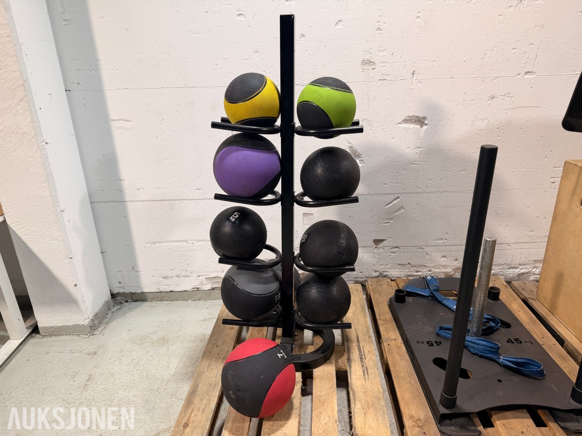 Eleiko og P2I treningsutstyr - plyobokser, sleder, medisinballer og tilbehør