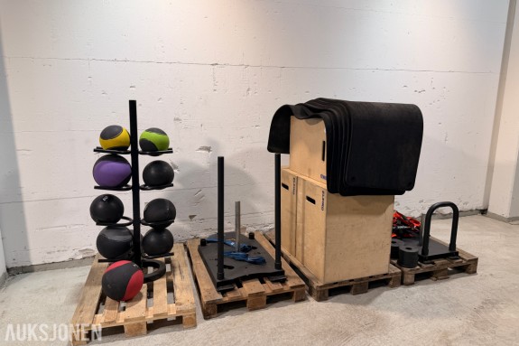 Eleiko og P2I treningsutstyr - plyobokser, sleder, medisinballer og tilbehør
