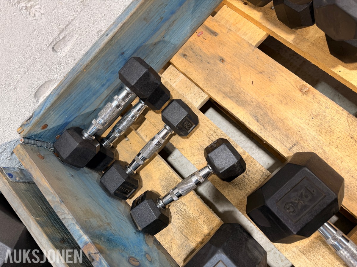 Eleiko treningsutstyr - manualer, kettlebells, treningsbenk, Trap Bar og manualstativ
