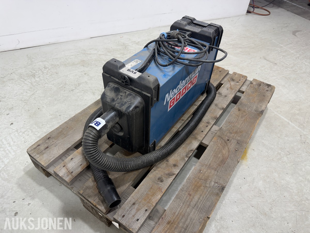 2015 Nederman FE840 mobilt sveiserøykavsug – 230V / 1000W