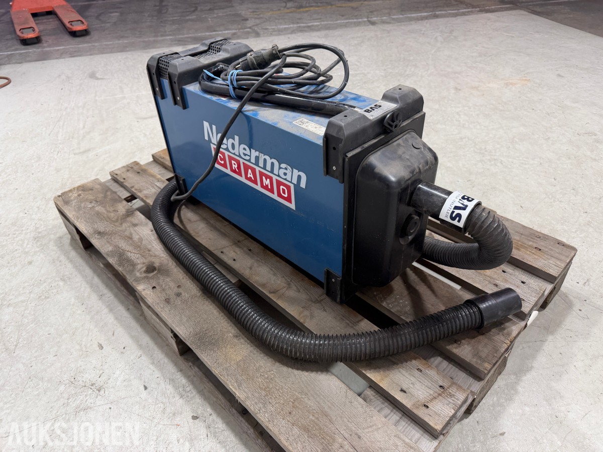 2015 Nederman FE840 mobilt sveiserøykavsug – 230V / 1000W