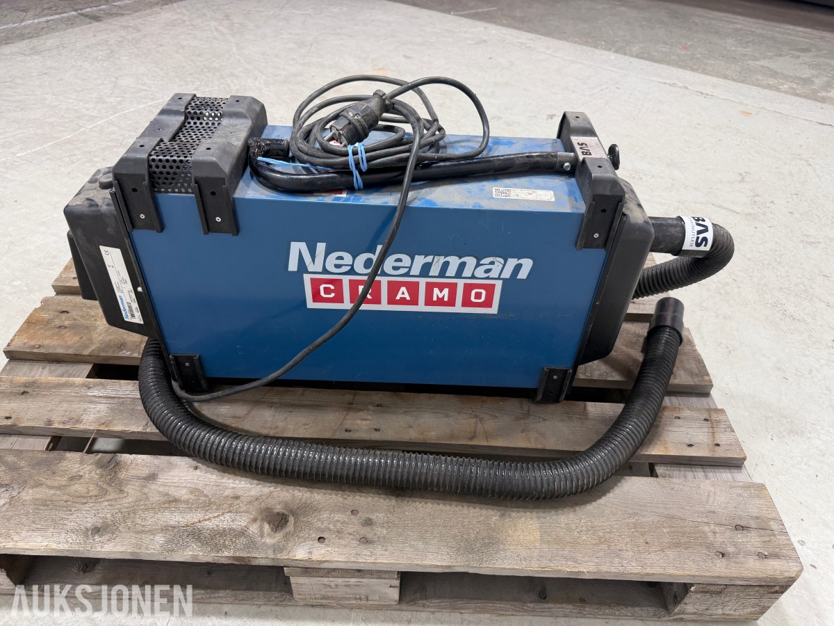 2015 Nederman FE840 mobilt sveiserøykavsug – 230V / 1000W