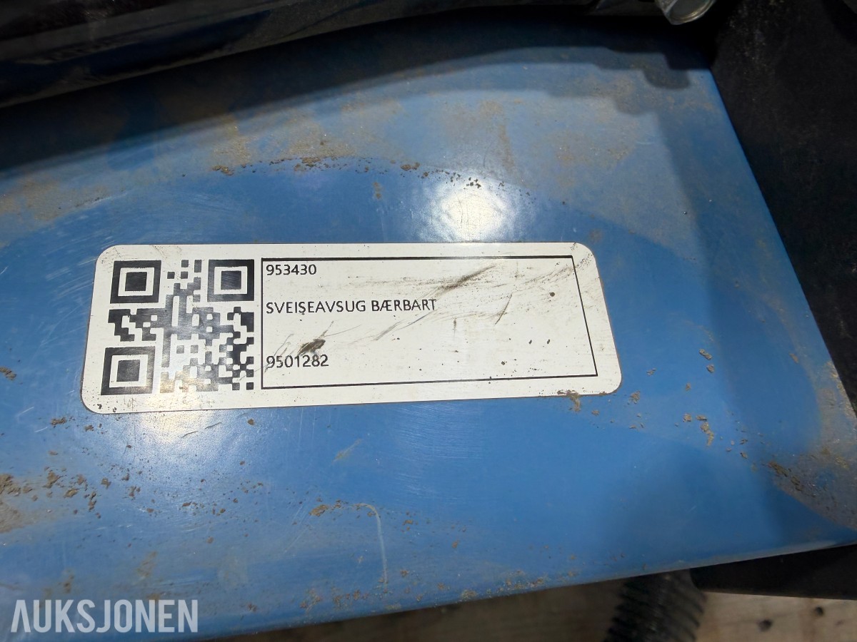 2015 Nederman FE840 mobilt sveiserøykavsug – 230V / 1000W