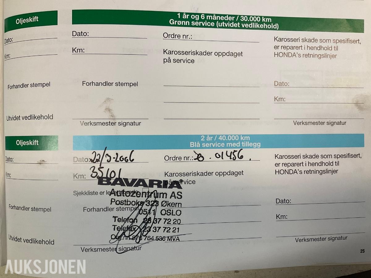 2004 Honda CR-V 2.0-150 hk Bensin 4WD