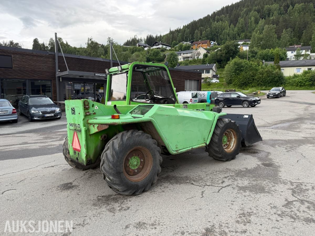 1993 Merlo Teleskoptruck m/skuffe og pallegaffler 4WD