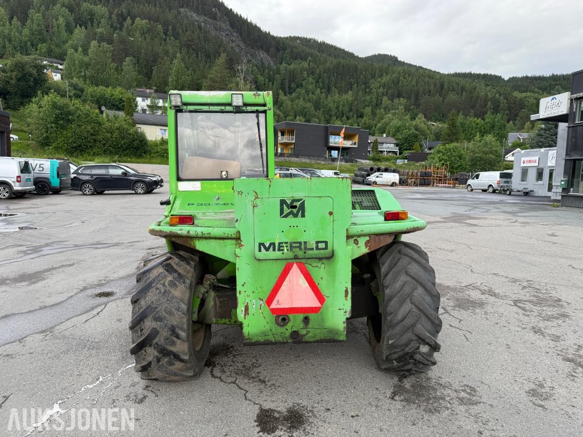 1993 Merlo Teleskoptruck m/skuffe og pallegaffler 4WD