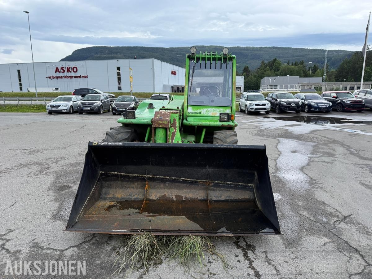 1993 Merlo Teleskoptruck m/skuffe og pallegaffler 4WD
