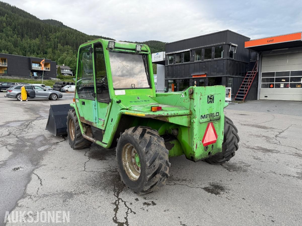 1993 Merlo Teleskoptruck m/skuffe og pallegaffler 4WD