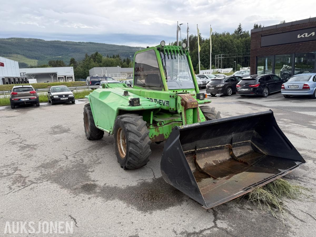 1993 Merlo Teleskoptruck m/skuffe og pallegaffler 4WD
