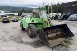 1993 Merlo Teleskoptruck m/skuffe og pallegaffler 4WD