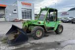 1993 Merlo Teleskoptruck m/skuffe og pallegaffler 4WD