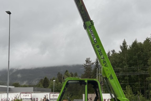 1993 Merlo Teleskoptruck m/skuffe og pallegaffler 4WD