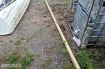 glassfiberjolle med mast, ror og treinnredning