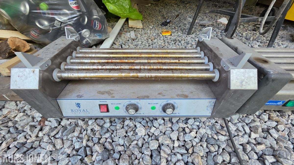2003 og 2017 Royal/Silanos Hotdog roller (RCHG-5E)/Rolly 5m 2 stk