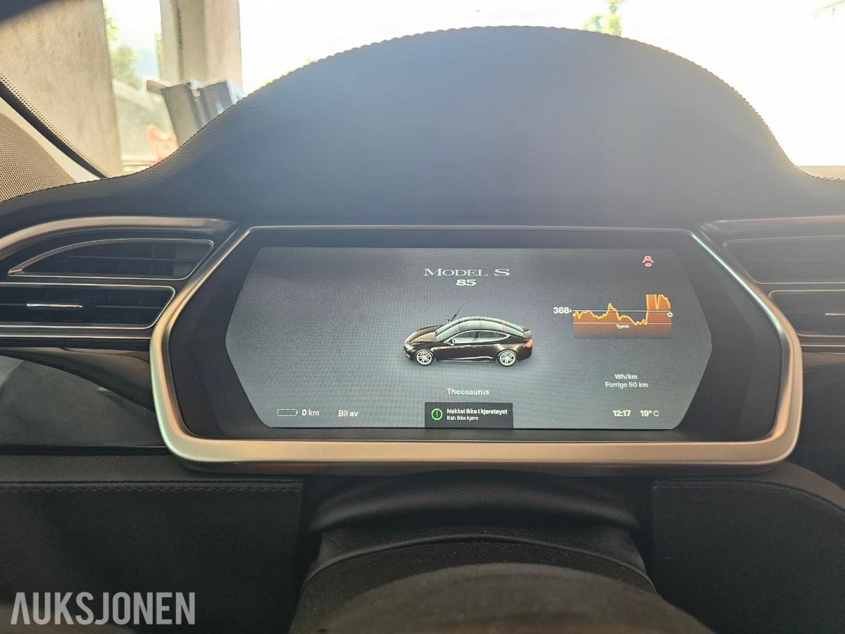 2014 Tesla Model S 85 rep objekt gratis lading