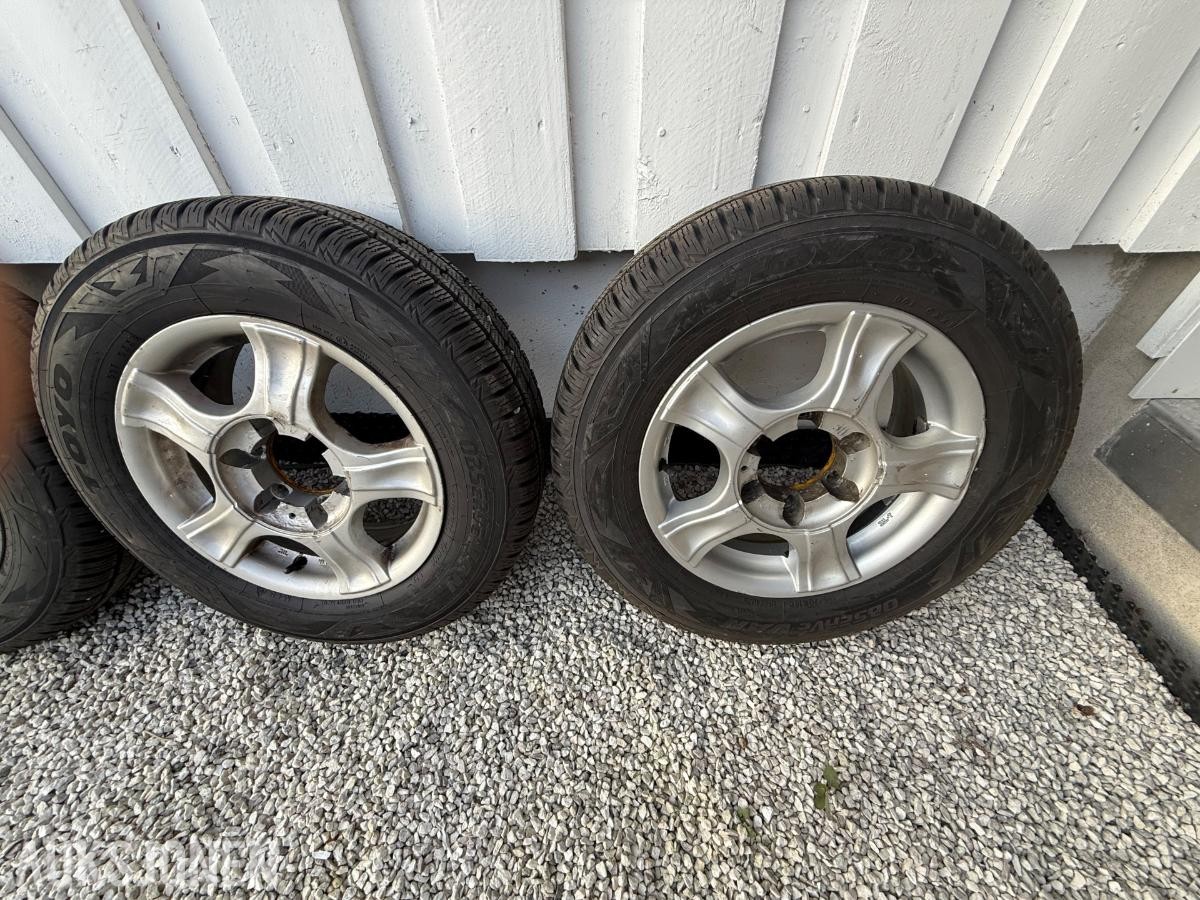 Toyota Hiace sommerdekk 195/70R 15c