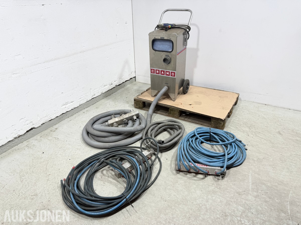 DehuTech DT 320 HP avfukter – med slanger og tilbehør