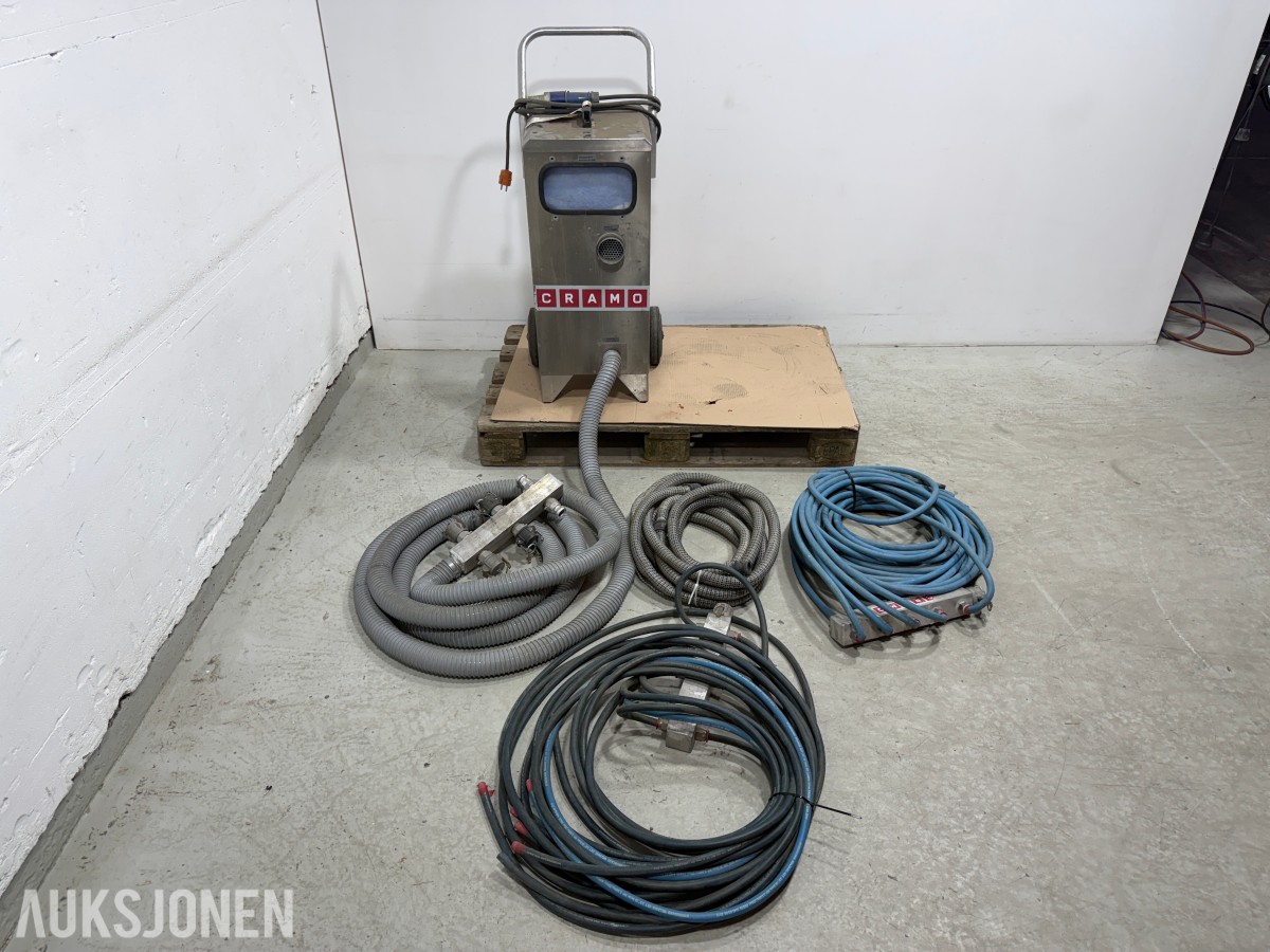 DehuTech DT 320 HP avfukter – med slanger og tilbehør