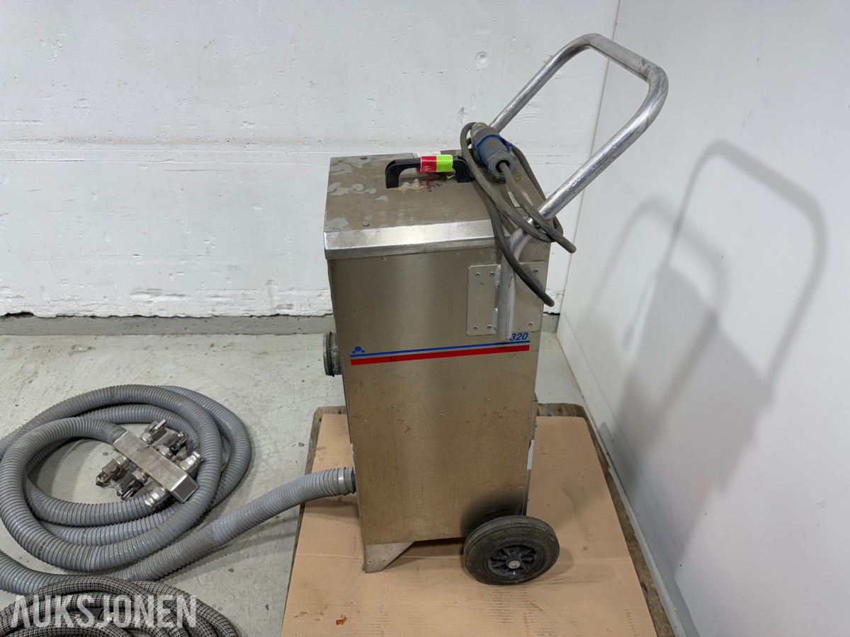 DehuTech DT 320 HP avfukter – med slanger og tilbehør