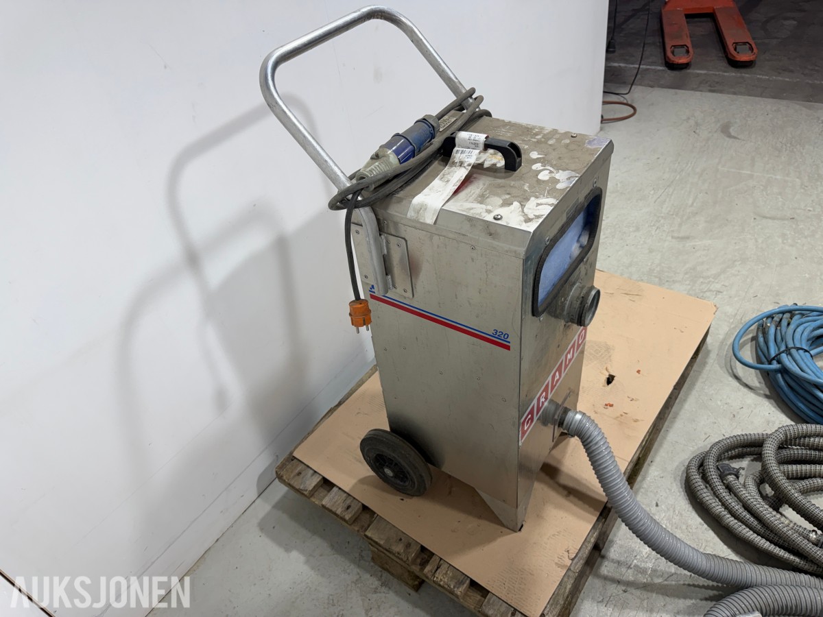 DehuTech DT 320 HP avfukter – med slanger og tilbehør