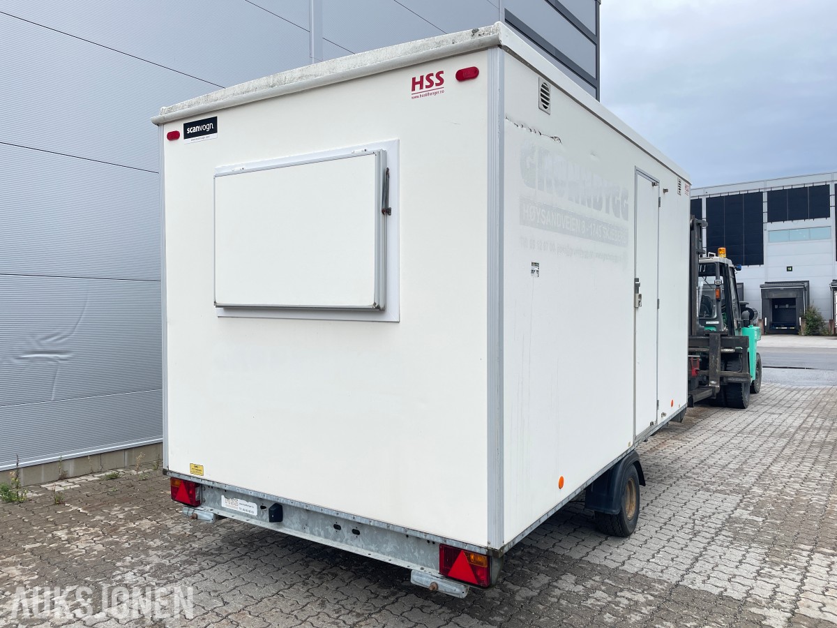Scanvogn 420 Mobil arbeidsbrakke