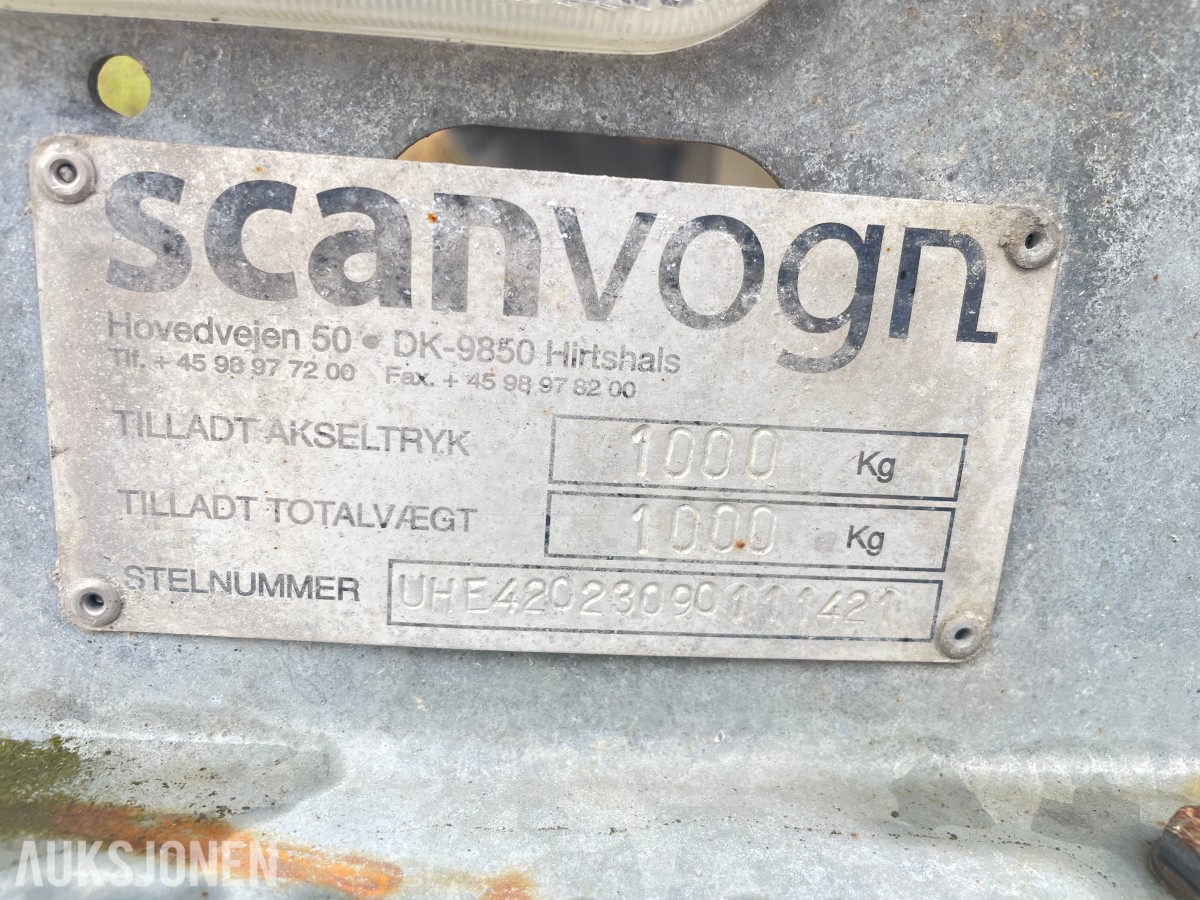 Scanvogn 420 Mobil arbeidsbrakke