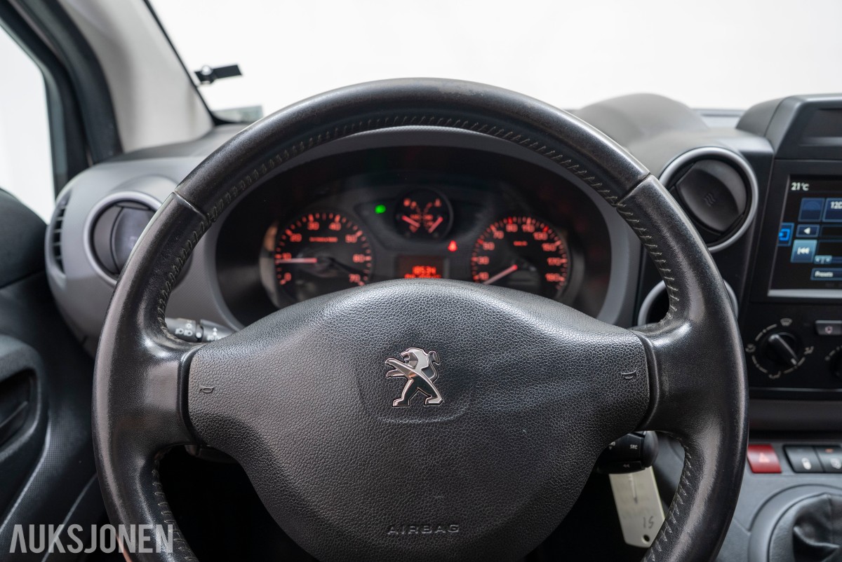 2017 Peugeot PARTNER *INGEN MINSTEPRIS* 1.6 D HENGERFESTE CRUISE INNREDNING SKYVEDØRER