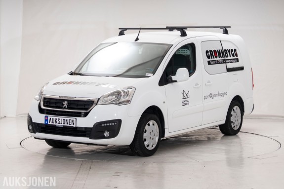 2017 Peugeot PARTNER *INGEN MINSTEPRIS* 1.6 D HENGERFESTE CRUISE INNREDNING SKYVEDØRER