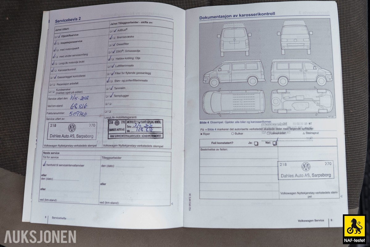 2015 Volkswagen TRANSPORTER 2.0 D 140HK 4MOTION HENGERFESTE VARMER INNREDNING SKYVEDØRER