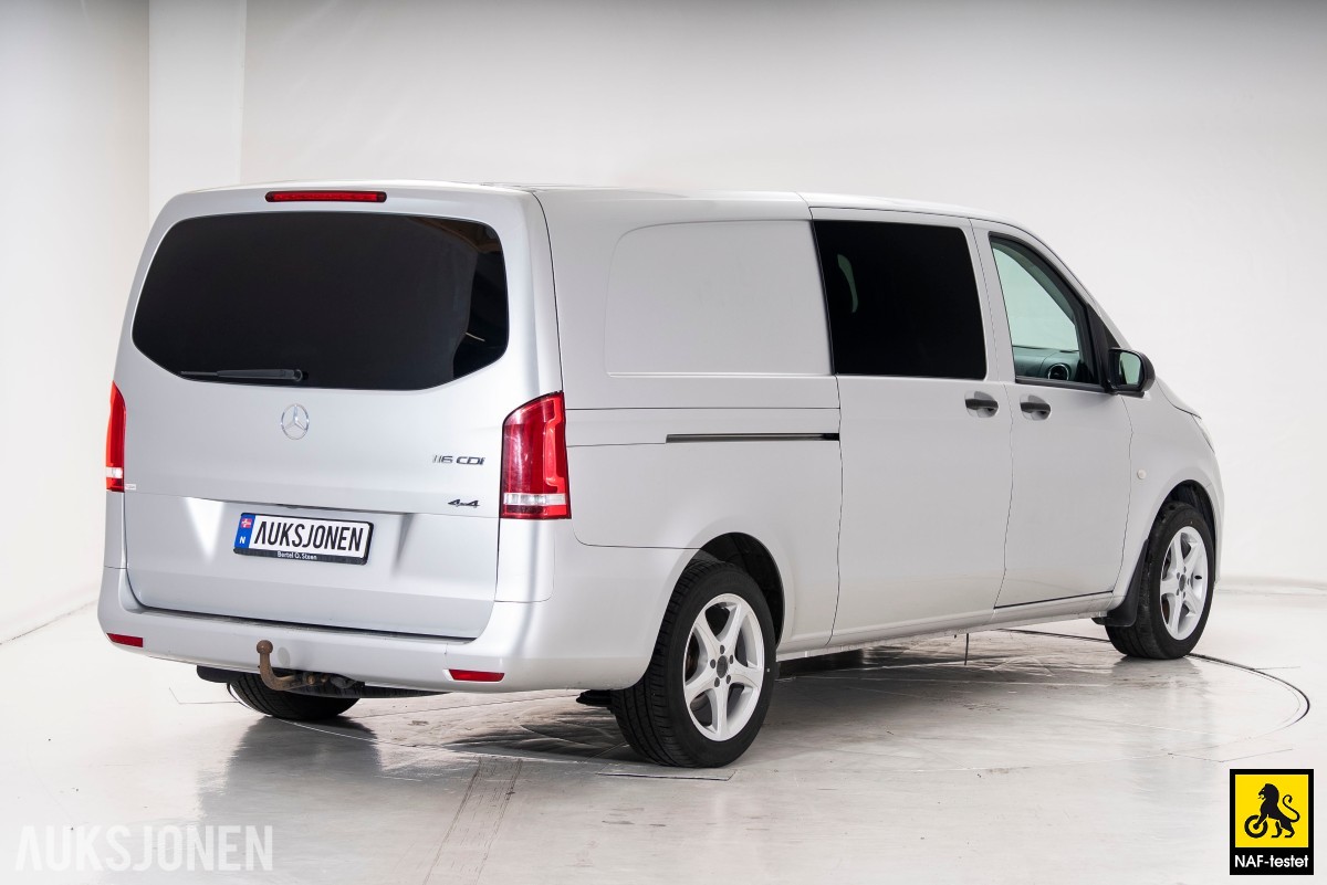 2018 Mercedes-Benz Vito 4MATIC AUT HENGERFESTE KAMERA VARMER