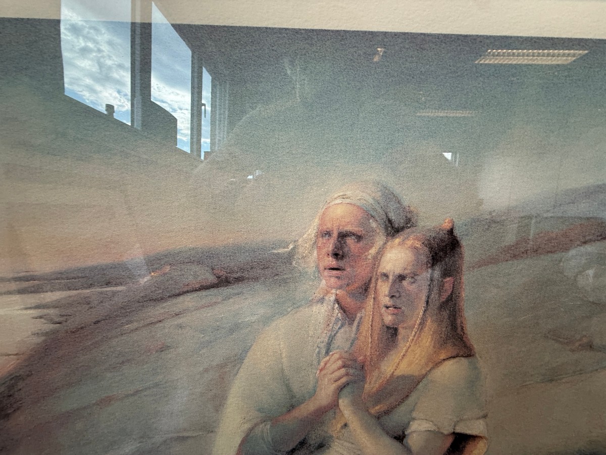 Odd Nerdrum – «Shining Eyes» – serigrafi med sertifikat – 67 × 88 cm