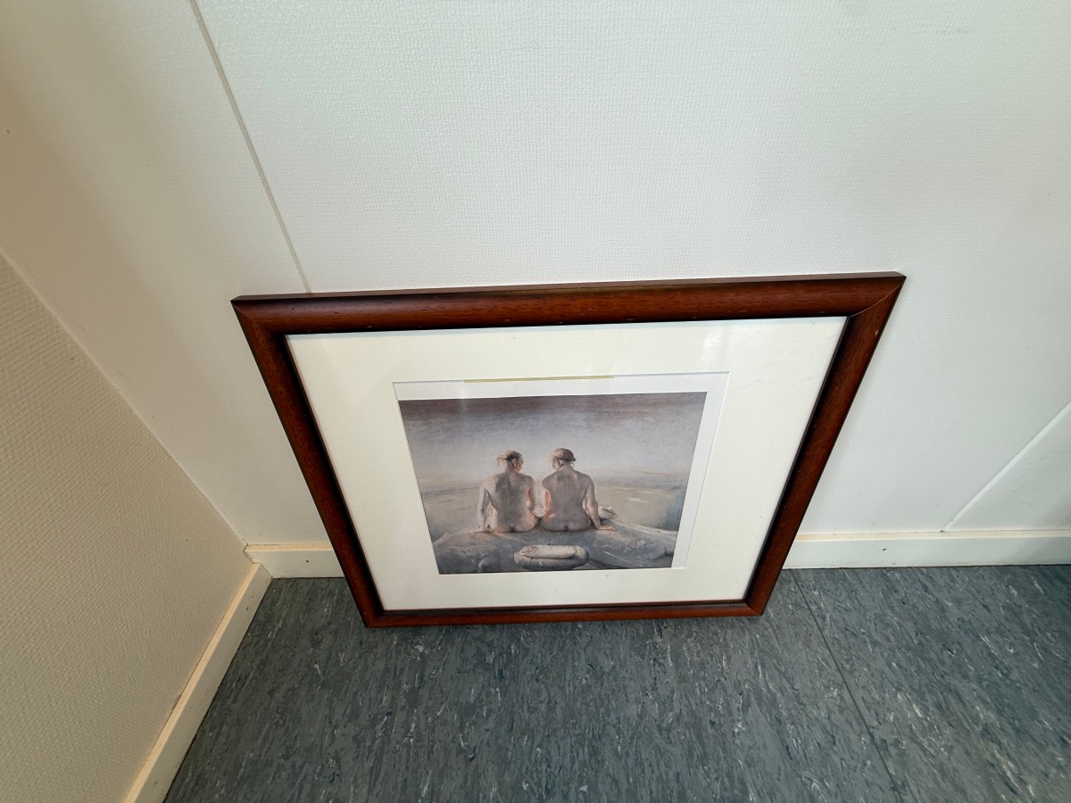 Odd Nerdrum – «Summit» – innrammet kunsttrykk