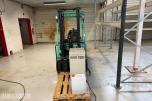 2001 Mitsubishi FB-16K-T elektrisk gaffeltruck / 2045 timer