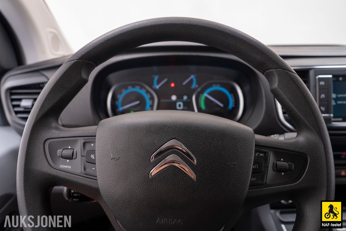 2021 Citroen Jumpy 75KWH 3-SETER KAMERA DELSKINN DELT BAKLUKE