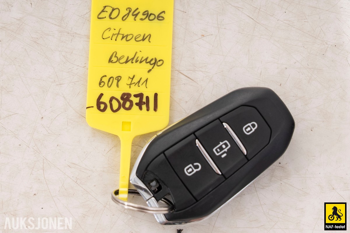 2021 Citroen Jumpy 75KWH 3-SETER KAMERA DELSKINN DELT BAKLUKE
