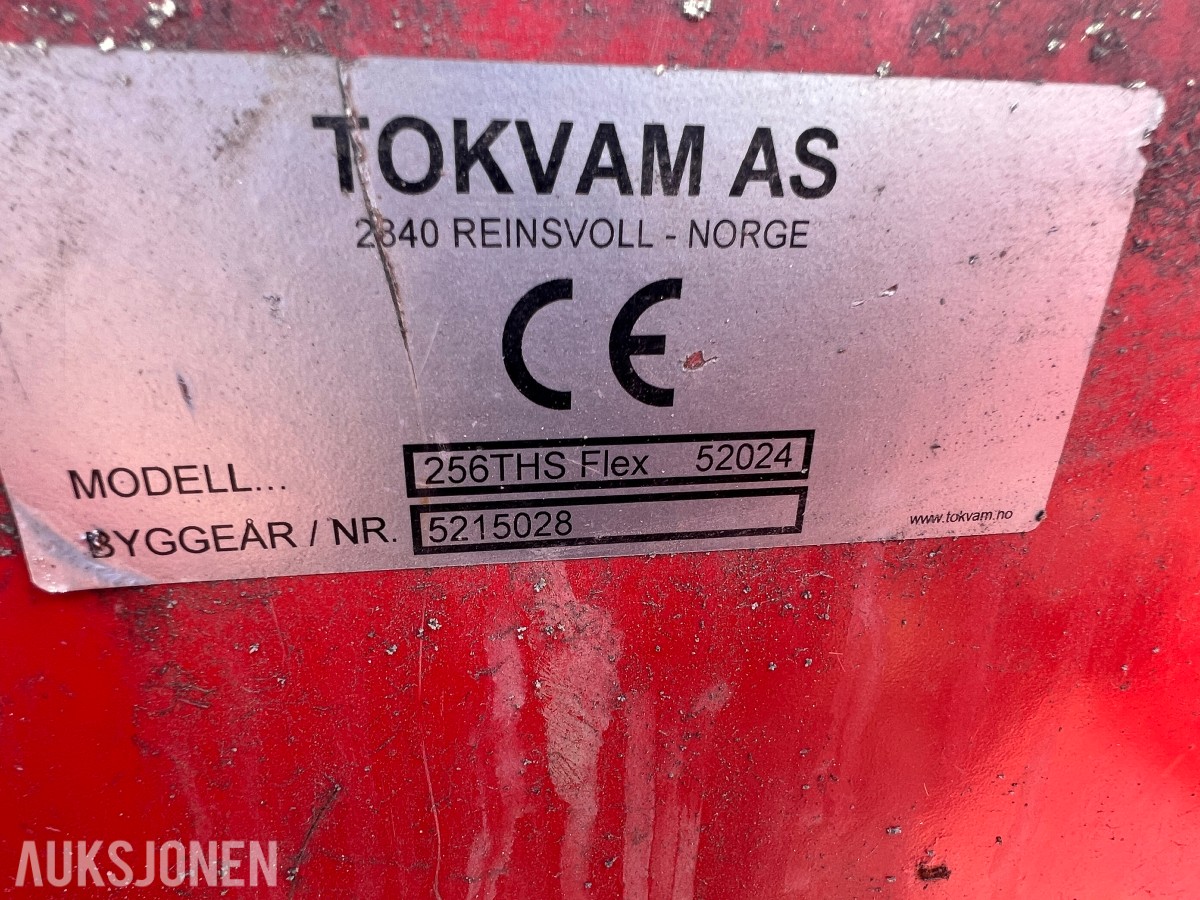 2015 Tokvam 256THS Flex, fres - inkl. Lastetut