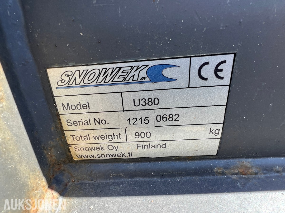 2023 Snowek U380 Klappvingeskjær