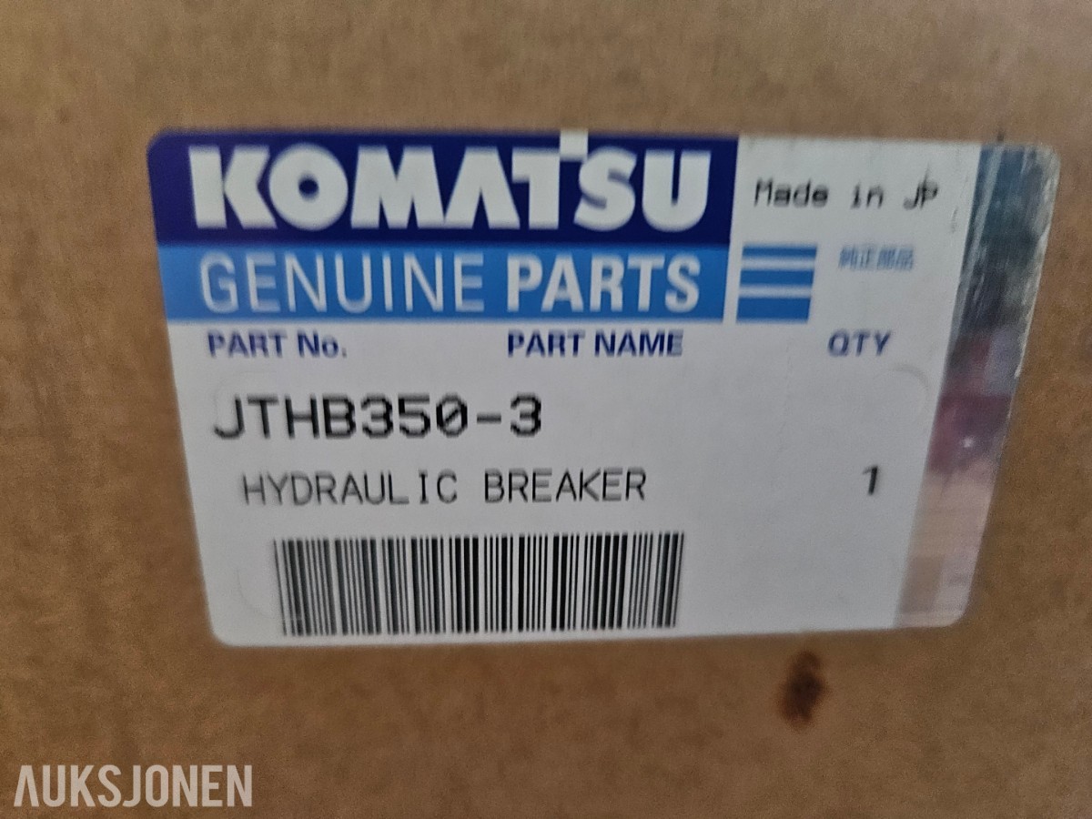 2018 Komatsu JTHB350-3 Hydraulisk hammer - Lagerslitt - Ubrukt