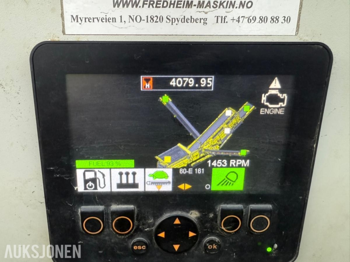2016 Keestrack C6 2-dekket sikteverk med kun 4 079 timer