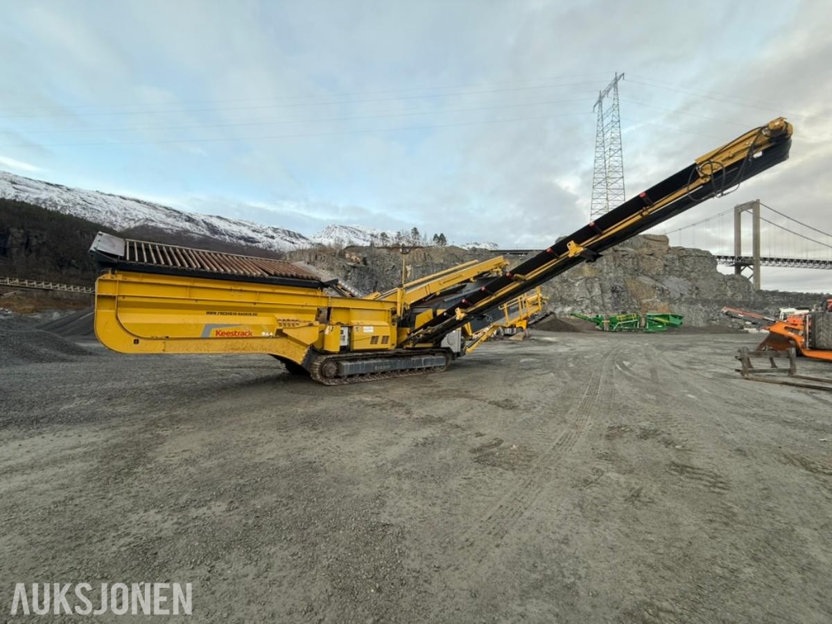 2016 Keestrack C6 2-dekket sikteverk med kun 4 079 timer