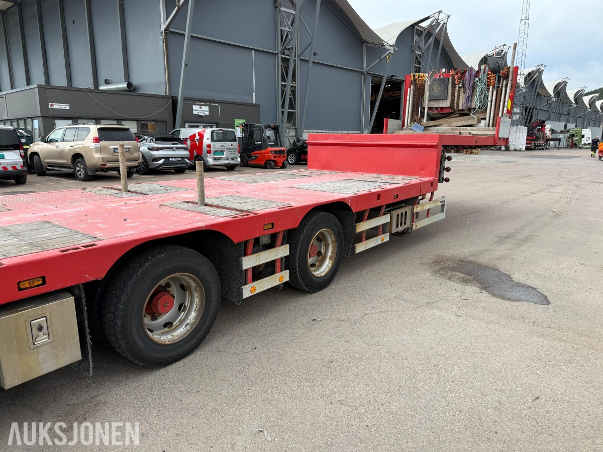 2019 Kel-Berg 3-akslet semitralle med uttrekk, TRIDEC, fjernkontroll