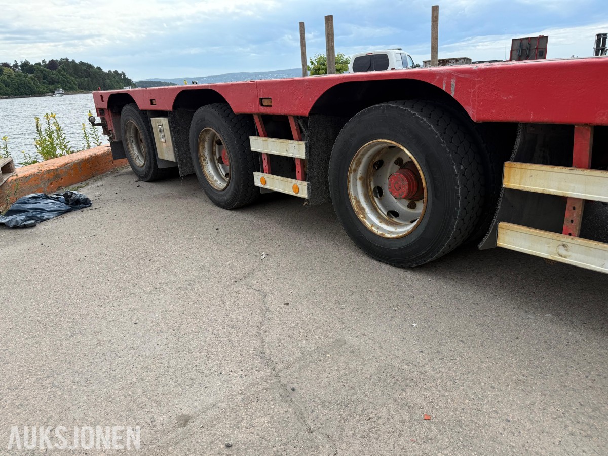 2019 Kel-Berg 3-akslet semitralle med uttrekk, TRIDEC, fjernkontroll