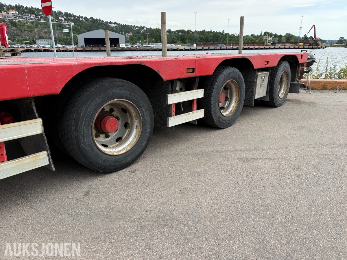 2019 Kel-Berg 3-akslet semitralle med uttrekk, TRIDEC, fjernkontroll