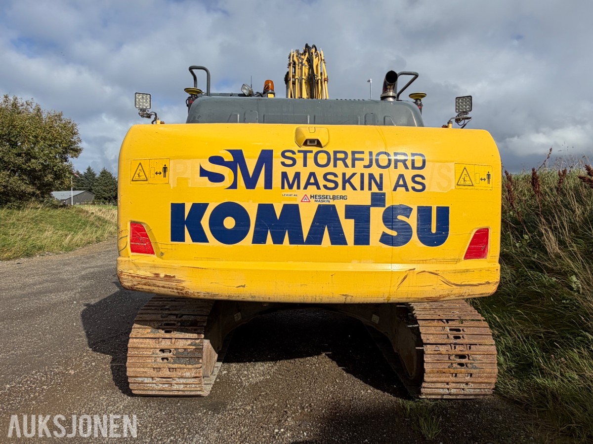 2016 Komatsu PC 210 LC -10+ - 6372 timer-Rototilt-Sentralsmøring-Bunkringspumpe 