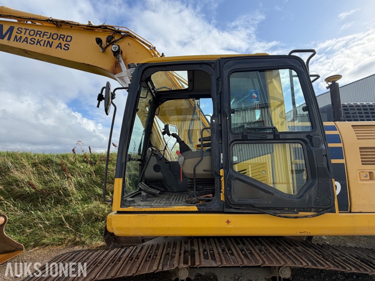 2016 Komatsu PC 210 LC -10+ - 6372 timer-Rototilt-Sentralsmøring-Bunkringspumpe 