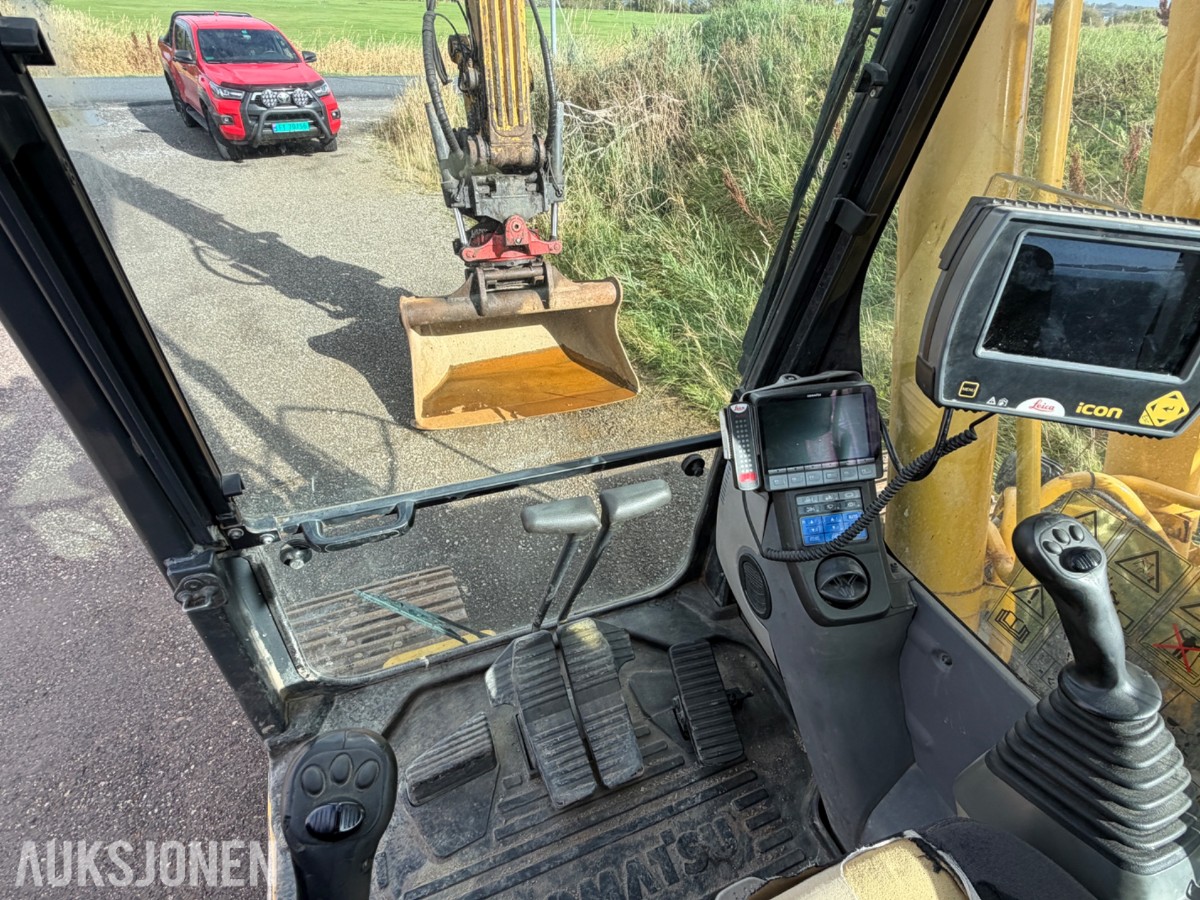 2016 Komatsu PC 210 LC -10+ - 6372 timer-Rototilt-Sentralsmøring-Bunkringspumpe 