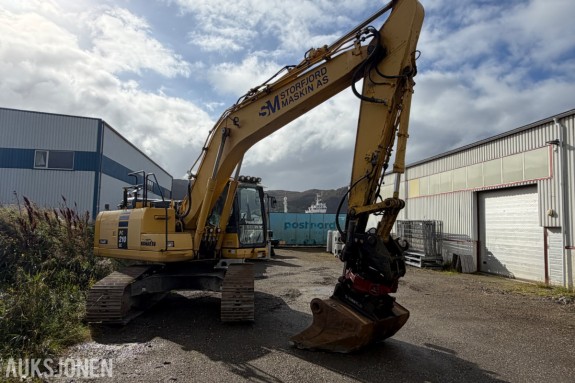 2016 Komatsu PC 210 LC -10+ - 6372 timer-Rototilt-Sentralsmøring-Bunkringspumpe